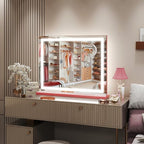 FENNIO Vanity Mirror with Lights 23"x18", Lighted Makeup Mirror, Large Vanity - Image 6