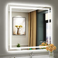 Briivue 40x38 Inch LED Bathroom Mirror by Briivuemodernmirrors