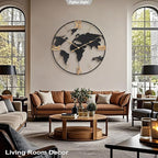 Pytha Sight 36 Inch Oversized Giant Extra Large Modern Decorative Metal World - Image 6
