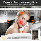 AMOISE LED Bathroom Vanity Mirror - Image 2