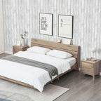 Abyssaly White Gray Wood Paper 17.71 in X 1003.9 in Self-Adhesive Removable - Image 5