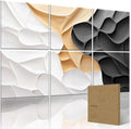 6-Pack Acoustic Wall Panels 72x48 Inches Decorative Sound Absorbing Panels- by HushHues
