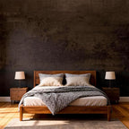 Bumoo Coffee Limewash Peel and Stick Wallpaper 32'' x 354'' Brown Concrete - Image 4