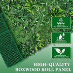 Grooy Grass Wall, Artificial Boxwood Panels 40"x120", Privacy Hedge Fence Screen - Image 6