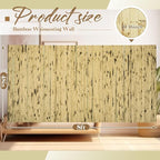 Juexica 1 Pcs Natural Bamboo Wall Panel - Image 2