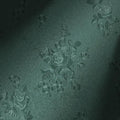 Erfoni 118"x17.7" Dark Green Wallpaper Thicken Floral Embossed Contact Paper by Erfoni