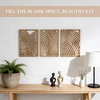 qmmp Modern Wooden Wall Sculptures - Image 3