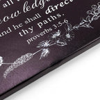 EOBTAIN Christian Bible Verse Canvas Wall Art Positive Religious Scripture and - Image 9