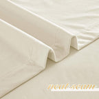 NICETOWN Ivory White Velvet Curtains Panel 72 inch Long 42 inch Wide, Luxury - Image 7