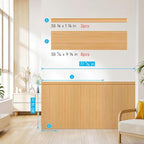 PS Wainscoting Wall Panel Kit, Paintable Waterproof PS Panels - Image 3