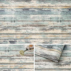 Arthome 17x78.7'' Rustic Wood Contact Paper Peel and Stick Self-Adhesive by ArthomeWALLDECOR