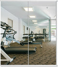 Delma Large Full Body Mirror for Yoga, Frameless Wall-Mounted Glass Panel 2PCS by Delma