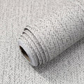Grey Grasscloth Peel and Stick Wallpaper Faux Linen Contact Paper 15.7inch x by lenify