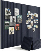 Aothia 12-Pack Felt Bulletin Board Tiles 48"x36", Modular Pin Board by AothiaSimpleNaturalUnique