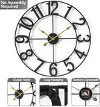 Sorbus Large Wall Clock for Living Room Decor - Image 4