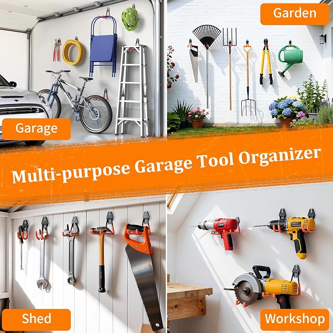 Housolution Steel Garage Hooks - Image 8