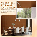 Nuanchu 32 Pcs 3D Wall Panels for Interior Wall Decor, 32 Sq. ft Coverage - Image 6