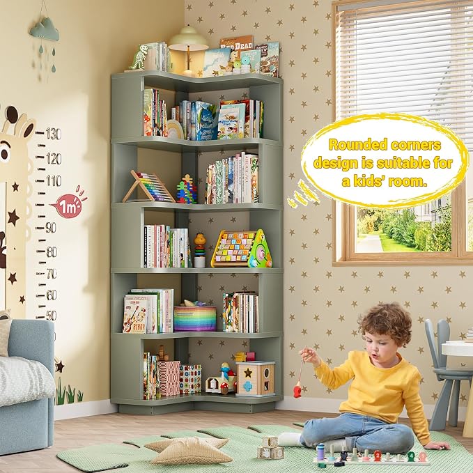 Armocity Corner Book Shelf - Image 6