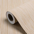 Beige Grasscloth Peel and Stick Wallpaper A Set of 23.6''x480'' Textured by Biyoeepeelstickwallpaper