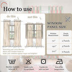 Lajode Plaid Curtains Gingham Patterned - Image 9