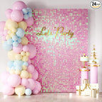 COKAOBE Iridescent Pink Shimmer Wall Backdrop, Photo Backdrops by COKAOBE