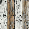 FLFK Wood Wallpaper Peel and Stick Removable Rustic Wallpaper 16" x 384" Vinyl by FLFK