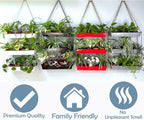 LaLaGreen 16 Inch Wall Mounted Tiered Planter - Image 9