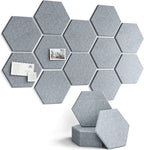 Fluxynara Hexagon Cork Board Alternative by FLUXYNARA