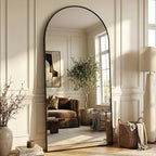 Suidia 81"x41" Arched Full Length Mirror - Image 2
