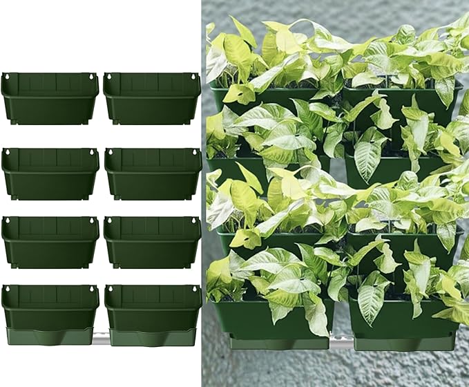 Maxona Vertical Wall Planter for Indoor Plant-Walls Mounted Pot by Maxona