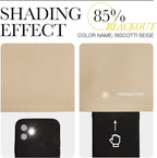 PNICETOWN Blackout Doorway Curtain Room Darkening - Image 7