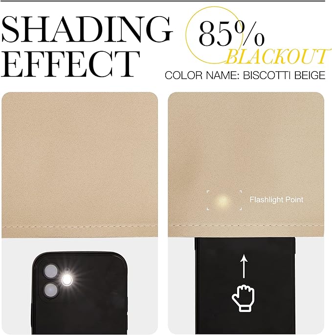 NICETOWN Room Darkening Curtains - Image 5
