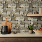 3D Faux Stone Wall Panels Peel and Stick, Stone-Look Textured Wall Sticker - Image 7