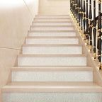 CRE8TIVE Off-White Glitter Wallpaper Border Peel and Stick Wall Border Glitter - Image 6