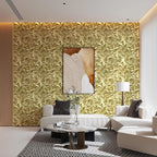 STICKGOO 3D Wall Panels for Interior Wall Decor, Champaign Gold Diamond Design - Image 4