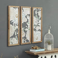 XIAOAIKA Boho Carved Wall Art Decor, 35.5 Inch Hand-Carved Panels, Antique by XIAOAIKA
