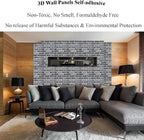 3D Wall Panels Peel and Stick, 3D Brick Wallpaper Peel and Stick, 10 Pack - Image 3
