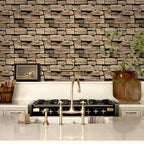Commomy 3D Faux Stone Wall Panel Peel and Stick Wall Tiles - Image 2
