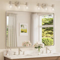 TETOTE 55 x 36 inch Brushed Nickel Mirror by TETOTE