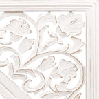Handmade Carved Wooden Wall Hanging Plaques Set of 3 - Image 6