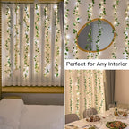 suddus Vines with Lights, 200 LED Fairy Lights with Vines, Pothos Curtain - Image 4