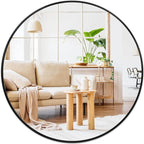 Fabuday Black Round Mirror 30 Inch by Fabuday