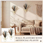 Jexine 4 Pcs Hanging Planters - Image 6