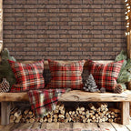 3D Faux Brick Wall Panels Peel and Stick, Small Brick-Look Textured Wall Sticker - Image 4