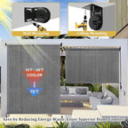 Shade&Beyond Outdoor Roller Shades - Image 6