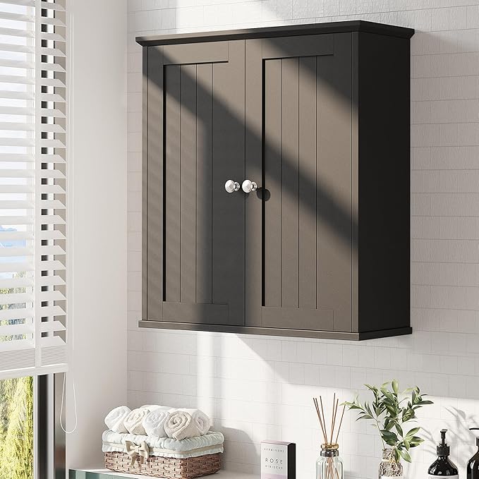 Bathroom Wall Cabinet, Bathroom Cabinet Wall Mount, Over Toilet Space Saver - Image 2