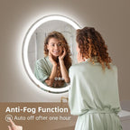 LOVESPEJO 24" Round LED Bathroom Mirror - Image 5