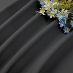 CUCRAF Dark Grey Blackout Curtains Customize, Rod Pocket Room Darkening Curtain - Image 7