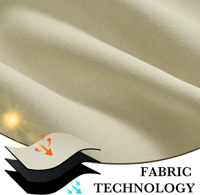 RYB HOME 100% Blackout RV Camper Curtains, Thermal Insulated Total Room - Image 6