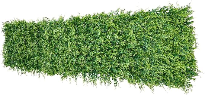 VEVOR Artificial Plant Wall, Sun Protection Greenery Backdrop Privacy Hedge - Image 9